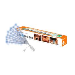 Гирлянда Нить TDM 1 режим голубой 3,8*0,3 м