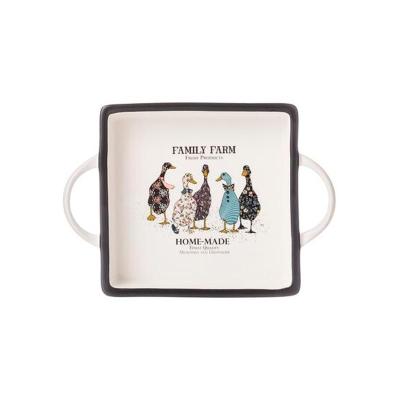 Блюдо 25,5*18,4см FAMILY FARM /263-1257/Lefard/