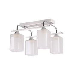 Люстра ЛАЙТ СФЕРА 126М/4 CR+WT+WT Белый, хром