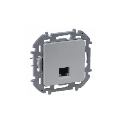 Механизм розетки компьютерной LEGRAND Inspiria RJ45 алюминий 673827
