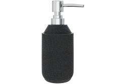 Дозатор жидкого мыла FORA Twister Black 