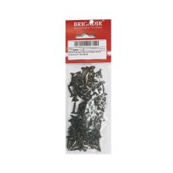 Саморез по дереву острый черный 3,5*19 мм 100 шт