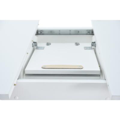 Стол АВРОРА Корсика Белый/Черный/Черный