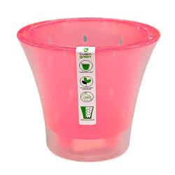 Горшок пластиковый ЛИВИНГРИН Ванда Малиновый 2 л