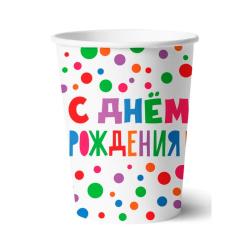 Набор стаканов ND PLAY С днем Рождения! 6 шт 250 мл