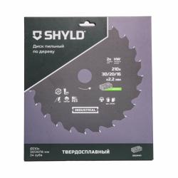 Диск пильный SHYLD 210*30/20/16 мм 24Т