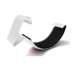 Соединитель желоба СТАНДАРТ RAL 9003 125/100 мм