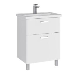 Тумба с раковиной RUVANN Wellen 60