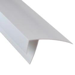 Плинтус потолочный ПВХ F-профиль 60 мм 3 м
