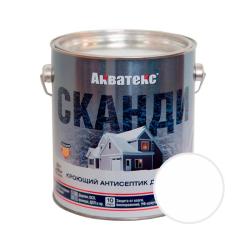 Кроющий антисептик АКВАТЕКС Сканди Айсберг 2,5 л