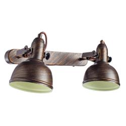 Спот ARTE LAMP Martin A5213AP-2BR Коричневый