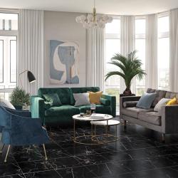 Плитка базовая CERSANIT Queen Черный 42*42 см QN4R233