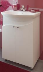 Тумба с раковиной EVA GOLD Spring 55 белый