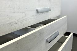 Тумба с раковиной COMFORTY Никосия 80 дуб белый 