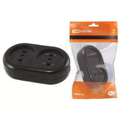 Колодка ТДМ Ретро 2 гнезда 