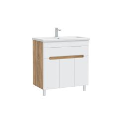 Тумба с раковиной RUVANN Nika 80