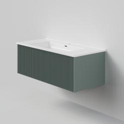 Тумба с раковиной LA FENICE Terra 100 серо-зеленый
