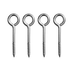 Шуруп-кольцо О-образный острый 5*100 мм 4 шт