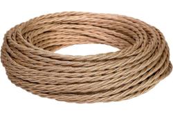 Провод ретро ТМ МЕЗОНИНЪ 3*2,5 мм2 бежевый перламутр