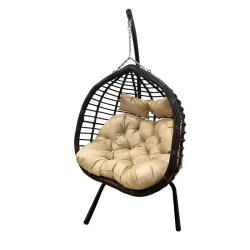 Кресло подвесное GARDEN STORY Ортис Коричневый 130*130*75 см