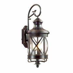 Фонарь ODEON Nature Sation 4045/3W Настенный Черный