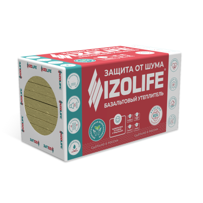 Минеральный утеплитель IZOLIFE Вент Экстра 100 мм