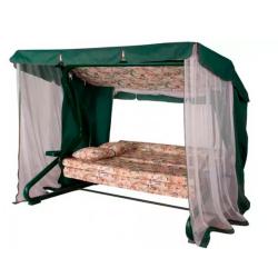 Качели садовые УДАЧНАЯ МЕБЕЛЬ Валенсия Зеленый 224*150*170 см А44G.201