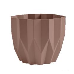 Горшок пластиковый BMC Геометрия Мокачино 0,8 л