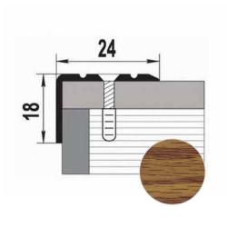 Профиль угловой ЛУКА ПУ 03 Дуб универсальный 084 0,9 м