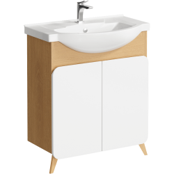 Тумба с раковиной AQWELLA Basic 75 