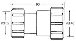 Переход MCALPINE 3240H-WH 