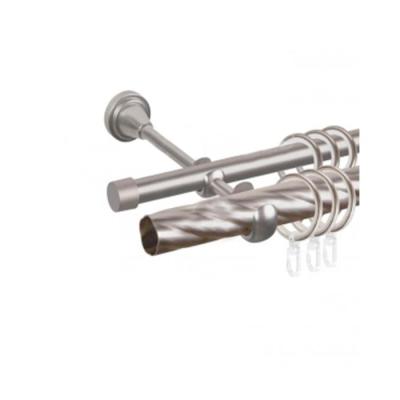 Карниз двухрядный АС МАРТ Grace витой Сатин 2 м