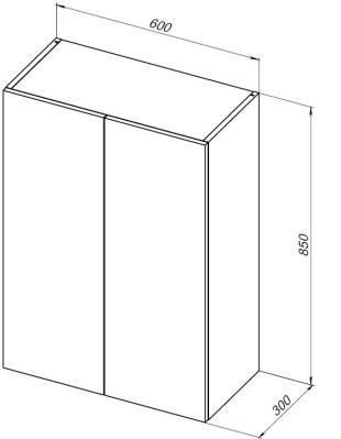 Шкаф AQUANET Вега 60*85 см
