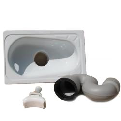 Чаша Генуя стальная эмалированная