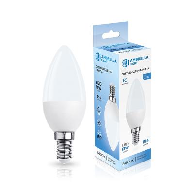 Лампа LED AMBRELLA 13W/E14/6400К свеча 371316