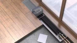 Конвектор внутрипольный КЗТО Бриз 260*120*1700 мм