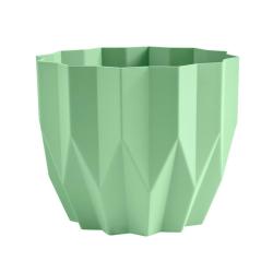 Горшок пластиковый BMC Геометрия Мята 5,8 л