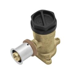 Отвод КАN-therm с креплением, заглушкой 16 мм 1/2" ВР