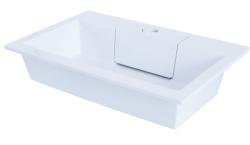 Тумба с раковиной AQUANET Алвита 70 серый антрацит 