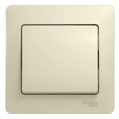 Выключатель SYSTEME ELECTRIC Glossa 1 клавиша бежевый GSL000212