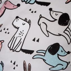 Кресло-мешок DREAMBAG Dogs Серый 110*150 см