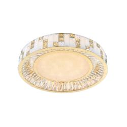 Люстра ЛАЙТ СФЕРА 2896E/144W Gold+clear Золото