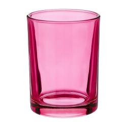 Стакан для зубной пасты MOROSHKA Bright Colors розовый