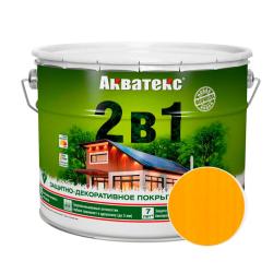 Декоративный антисептик АКВАТЕКС Калужница 9 л