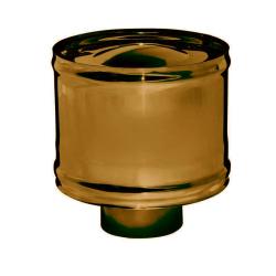 Дефлектор FERRUM AISI 430 RAL 8017 0,5 мм 130 мм