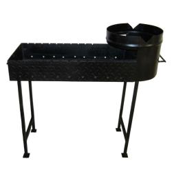 Печь-мангал 950*300*1000 мм