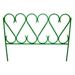 Ограждение декоративное Изящное Зеленый 970*700 мм