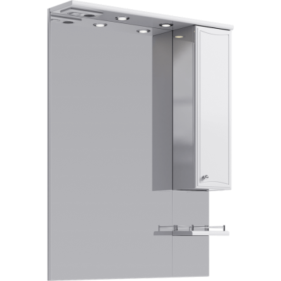 Зеркальный шкаф AQWELLA Barcelona 80*108 см