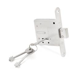 Замок врезной ПРОСАМ 8-4-0 Хром