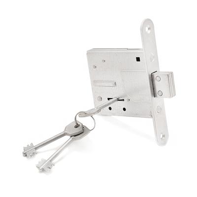 Замок врезной ПРОСАМ 8-4-0 Хром